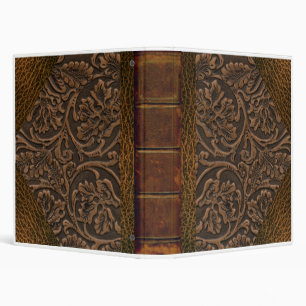 Simulated Saddle Leather - Binder 1 - 1"