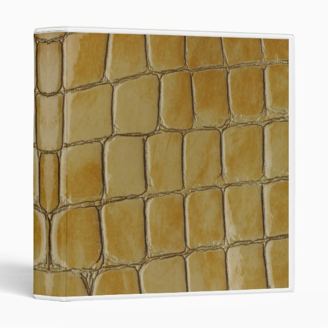 Simulated Snake Skin Binder (Front/Spine)