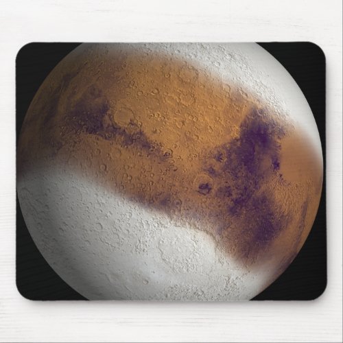 Simulated view of Mars Mouse Pad