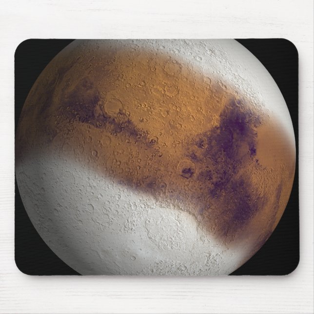 Simulated view of Mars Mouse Pad (Front)