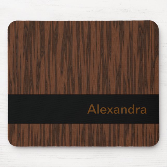 Simulated Walnut Mouse Pad (Front)