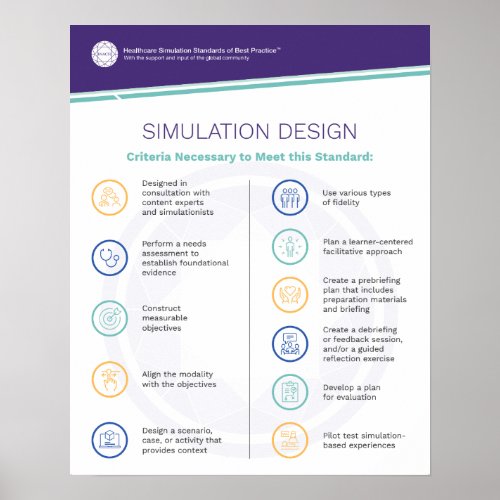 Simulation Design Poster