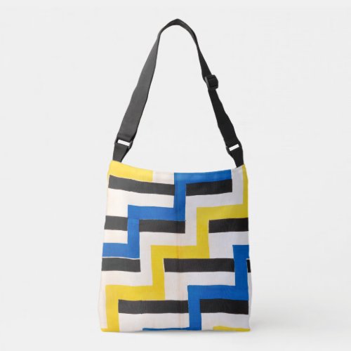 Simultaneous Fabric  Sonia Delaunay  Crossbody Bag
