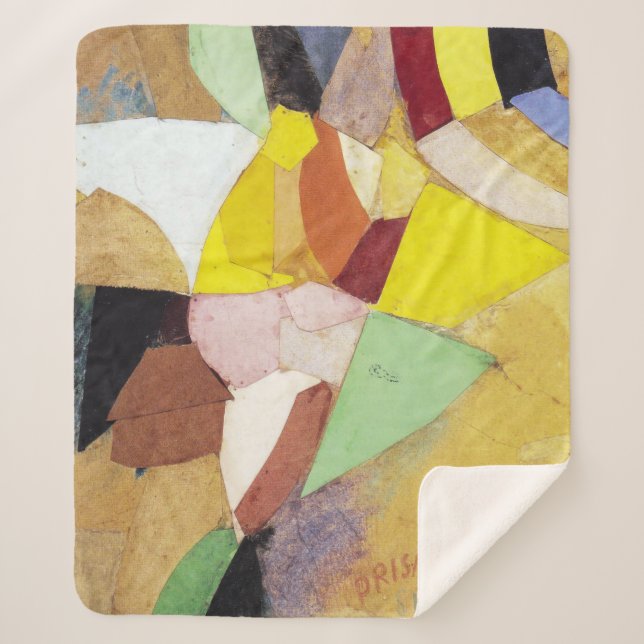 Simultaneous Solar Prisms | Sonia Delaunay | Sherpa Blanket (Front)