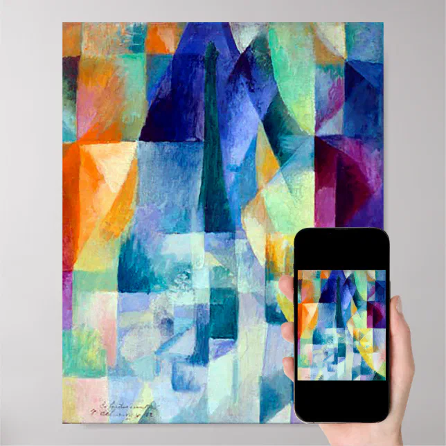 Simultaneous windows by Robert Delaunay Poster | Zazzle