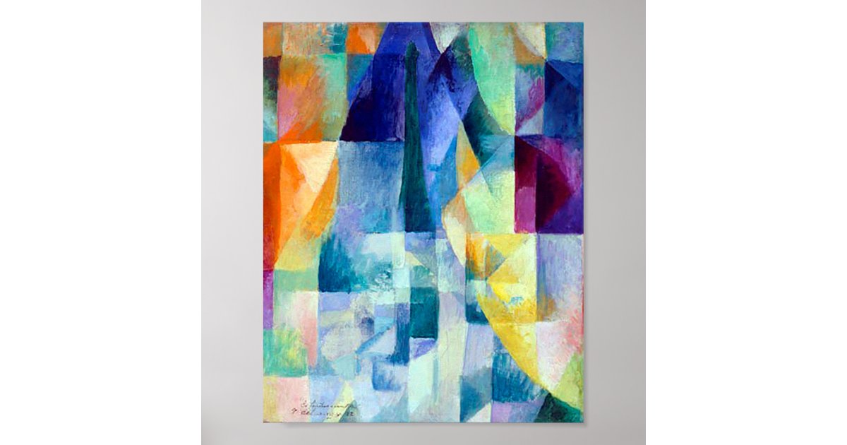 Simultaneous windows by Robert Delaunay Poster | Zazzle