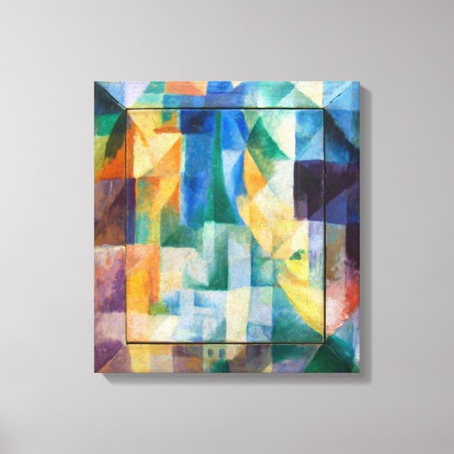 Simultaneous Windows | Robert Delaunay | Canvas Print (Front)