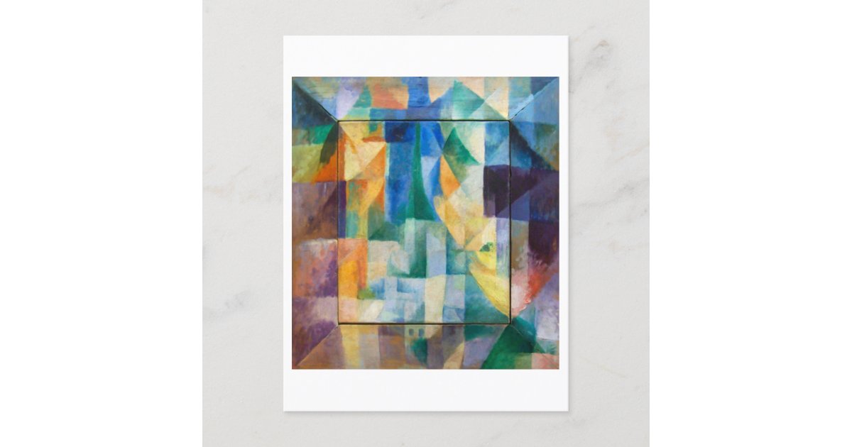 Simultaneous Windows | Robert Delaunay | Postcard | Zazzle