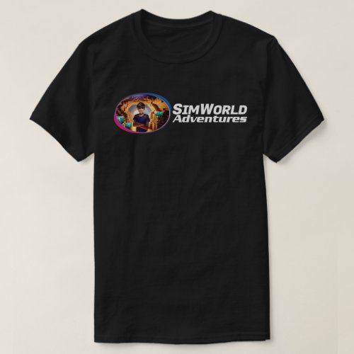 SimWorld Adventures Dark_Colored T_Shirt