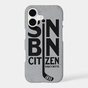 Sin Bin Citizen Hockey Penalty Player iPhone 17 Case