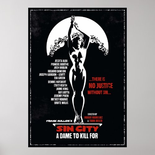 Sin City  A Dame to Kill for Poster