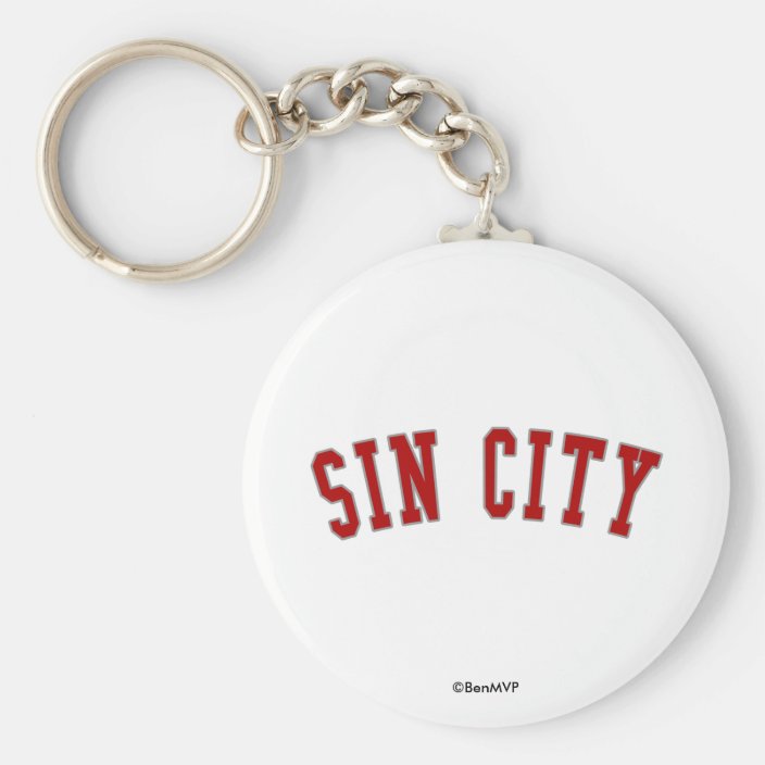 Sin City Key Chain