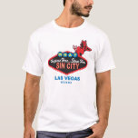 Sin City Vegas T-Shirt<br><div class="desc">Get this original design for Las Vegas Party goers!  Throw your own Hangover Party and dress for the occasion!</div>
