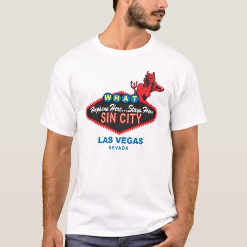 Sin City Vegas T_Shirt