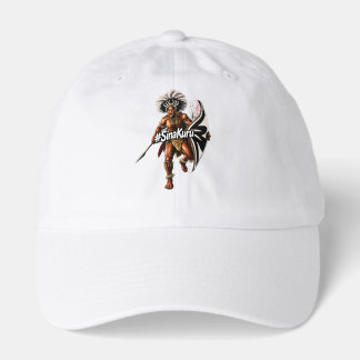🔥 SinaKuru Warrior Graphic T-Shirt – Bold Tribal  Hat