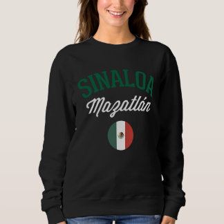 Sinaloa Mazatlan Mexico Vintage Retro Estado De Si Sweatshirt