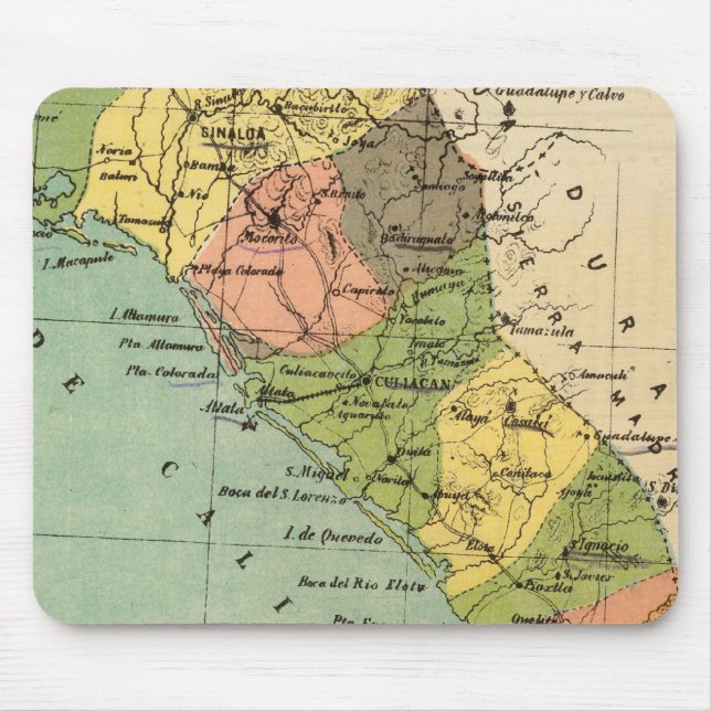 Sinaloa, Mexico Mouse Pad (Front)
