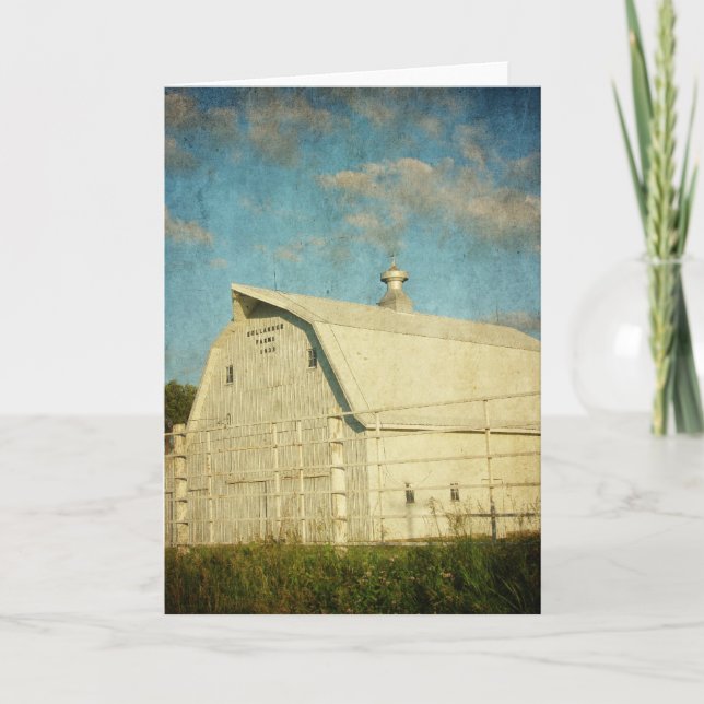 Since 1933 Barn Card (Front)