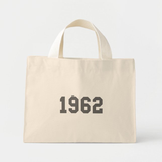 Since 1962 mini tote bag (Front)