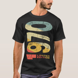 Since 1970 Year 1970 Birth Vintage Aesthetic 1970 T-Shirt