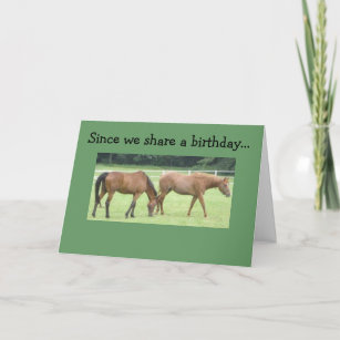 Share Same Birthday Cards | Zazzle