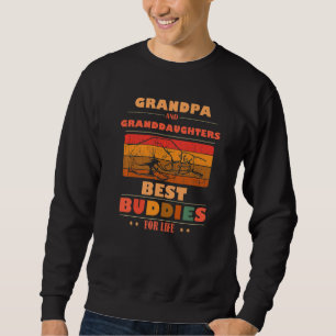 Sincere Grandparents Buddies For Life GRANDPA Gran Sweatshirt