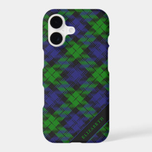 Sinclair Clan Hunting Tartan Variant iPhone 17 Case