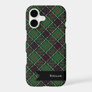 Sinclair Clan Hunting Tartan Variant Plaid iPhone 17 Case