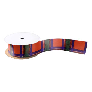 Sinclair clan Plaid Scottish tartan Satin Ribbon
