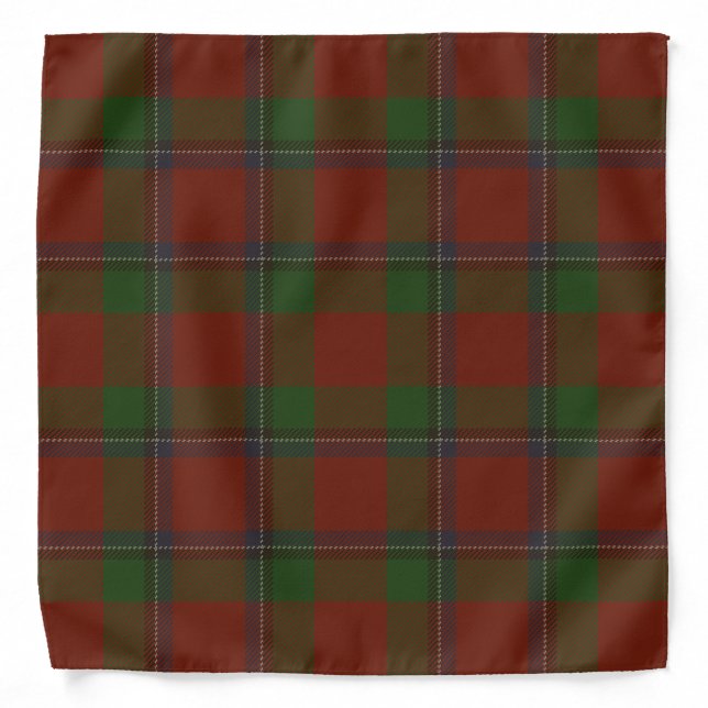 Sinclair Clan Tartan Bandana (Front)