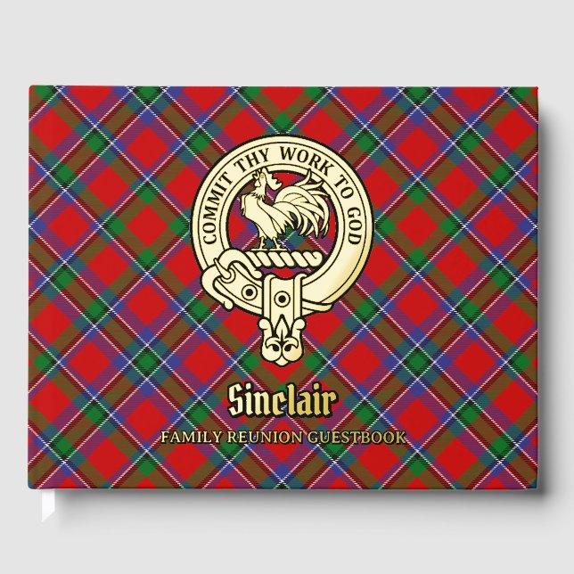 Sinclair Family Reunion Guest Book (Front)