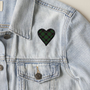 Sinclair Scottish Clan Tartan Plaid Pattern Patch