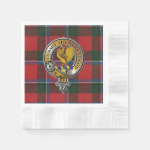 Sinclair Tartan & Badge Napkins