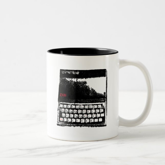 Sinclair ZX81 Two-Tone Coffee Mug (Right)