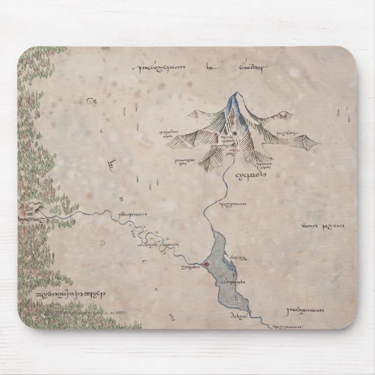 hobbit map lonely mountain