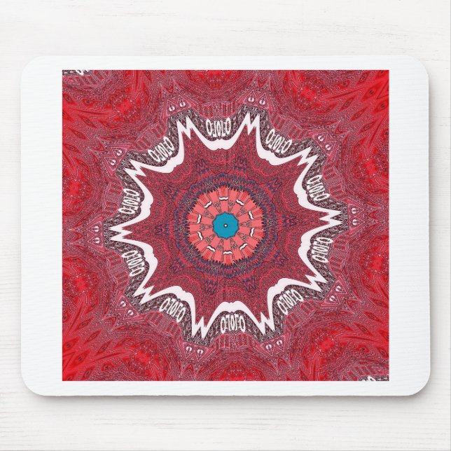 Sindh ethnic tribal pattern.jpg mouse pad (Front)