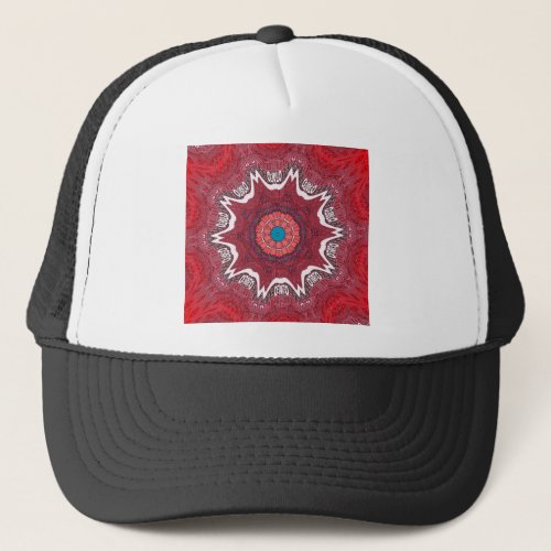 Sindh ethnic tribal pattern trucker hat
