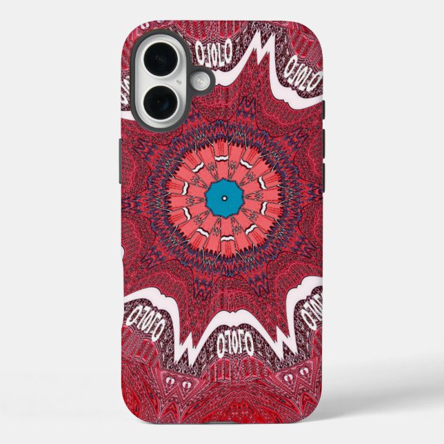Sindhi Ethnic Tribal Pattern Art Print Case-Mate iPhone Case (Back)