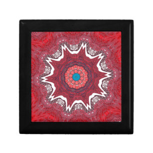 Sindhi Ethnic Tribal Pattern Art Print Keepsake Box