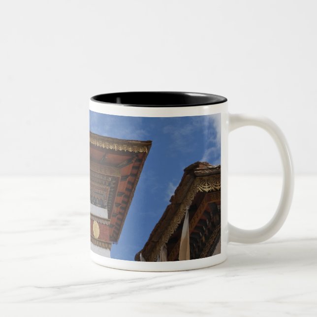 Sindokha Dzong, Dochu La Pass Two-Tone Coffee Mug (Right)