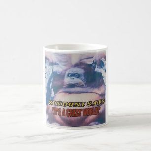 Sindoni Says It's A Crazy World Coffee Mug