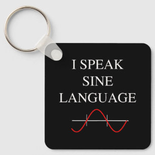 Sine Language Keychain