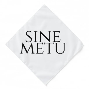 Sine Metu - Without Fear Bandana