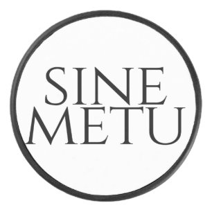 Sine Metu - Without Fear Hockey Puck