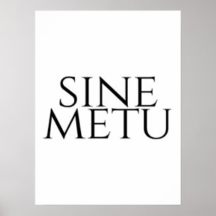 Sine Metu - Without Fear Poster