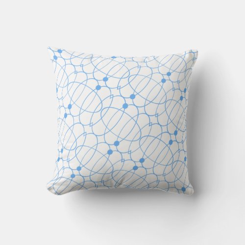 Sine of the times throw pillow