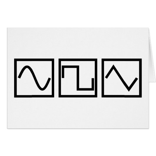 Sine Square Tri Cards (Front Horizontal)