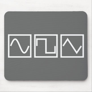Sine Square Tri Mouse Pad