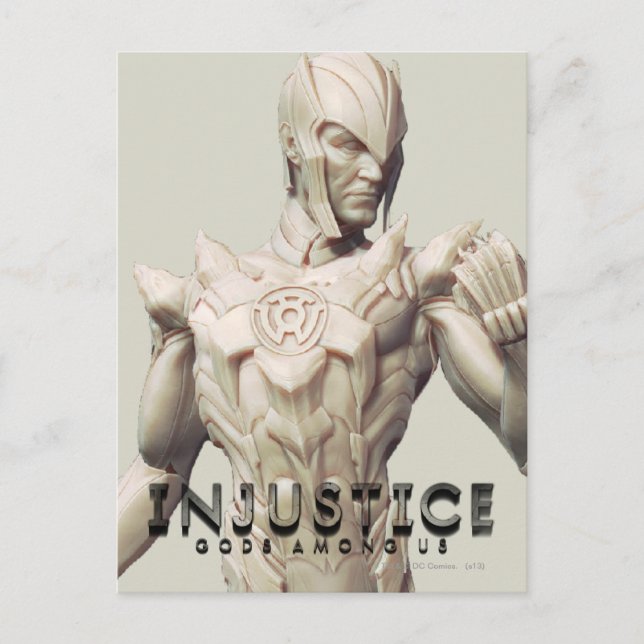 Sinestro Alternate Postcard (Front)