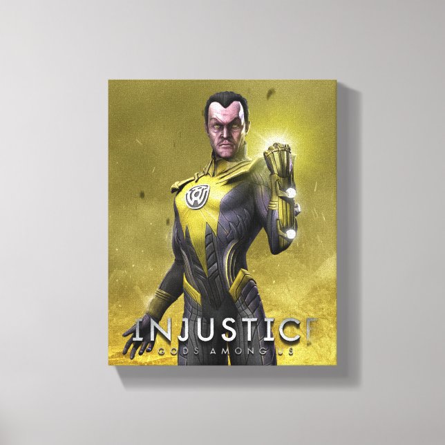 Sinestro Canvas Print (Front)